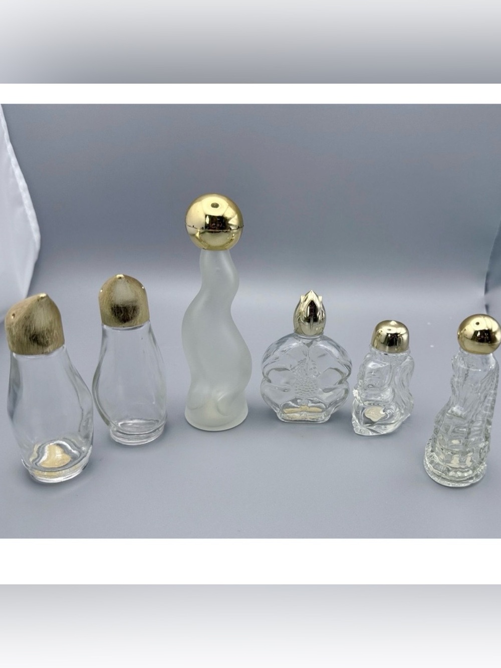 Vintage Avon glass art Animal collection penguin squirrel seal